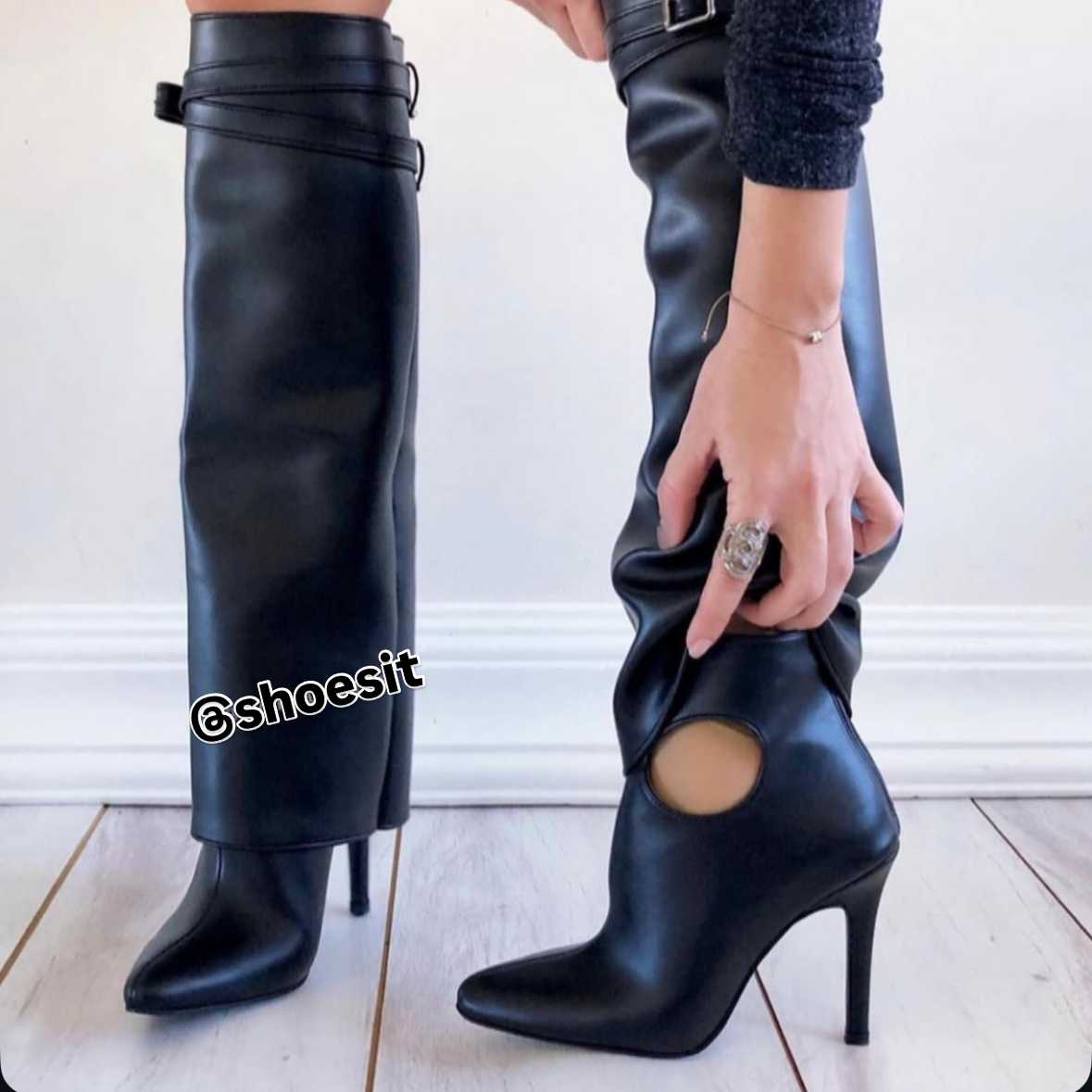 Switchable 2-in-1 Over-the-Knee Stealth Boot