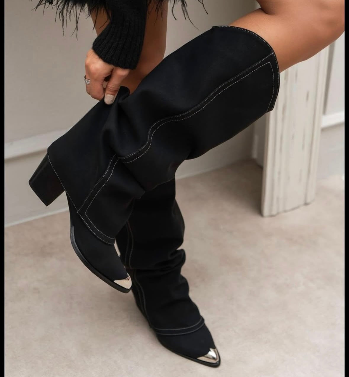 The Runway Slouch Boot