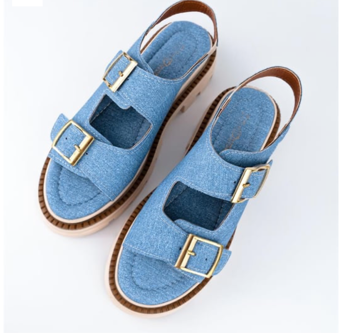 The Denim Comfy Sandals