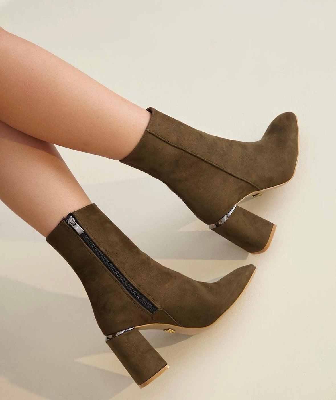 The Metro Olive Boot