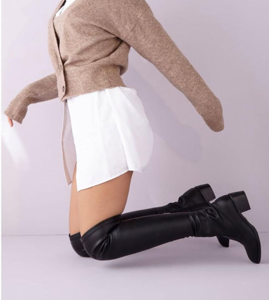 The "Ella" Stretch Over-The-Knee Boot
