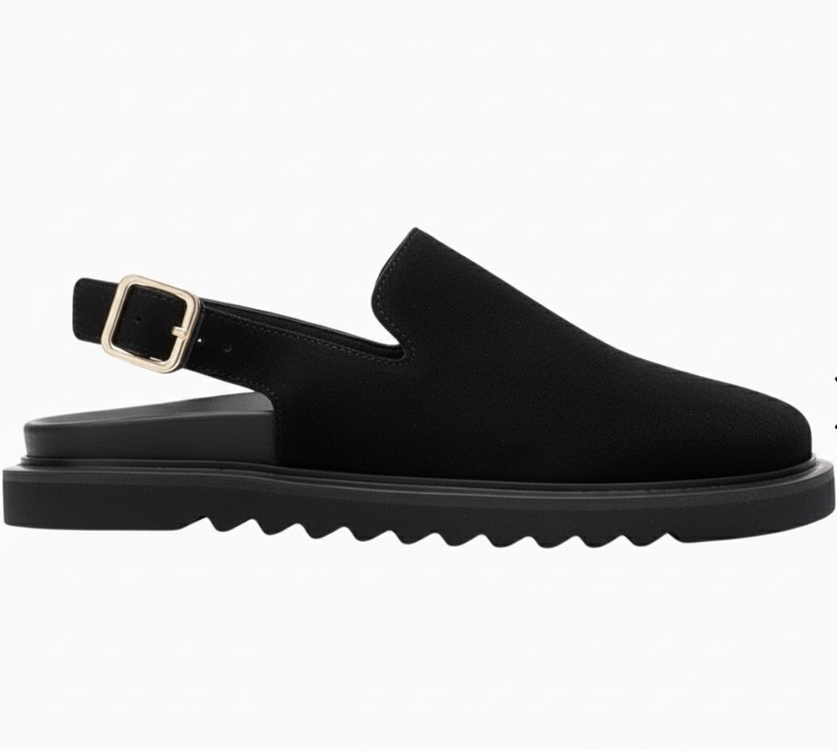 The Suede Slingback Loafer